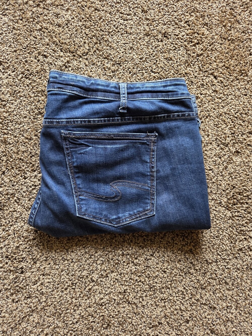 Silver Plus Size 24 Suki Capri